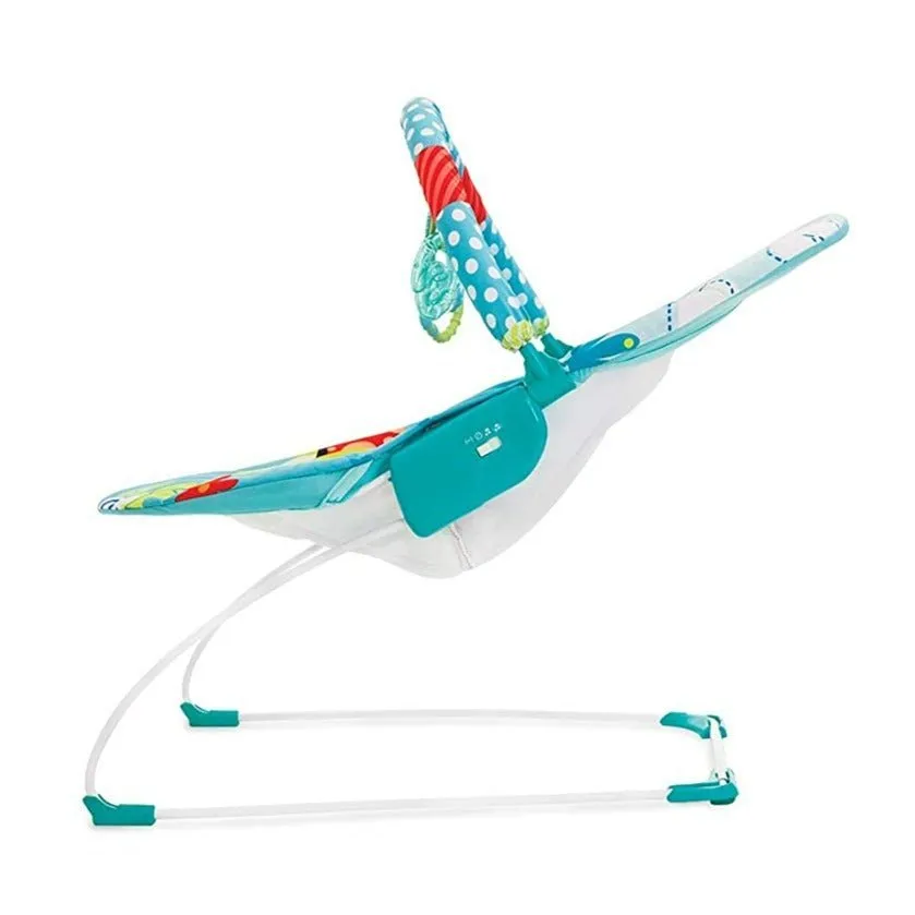 Mastela Toddler to Newborn Baby Rocker, Bouncer Musical Chair- Blue