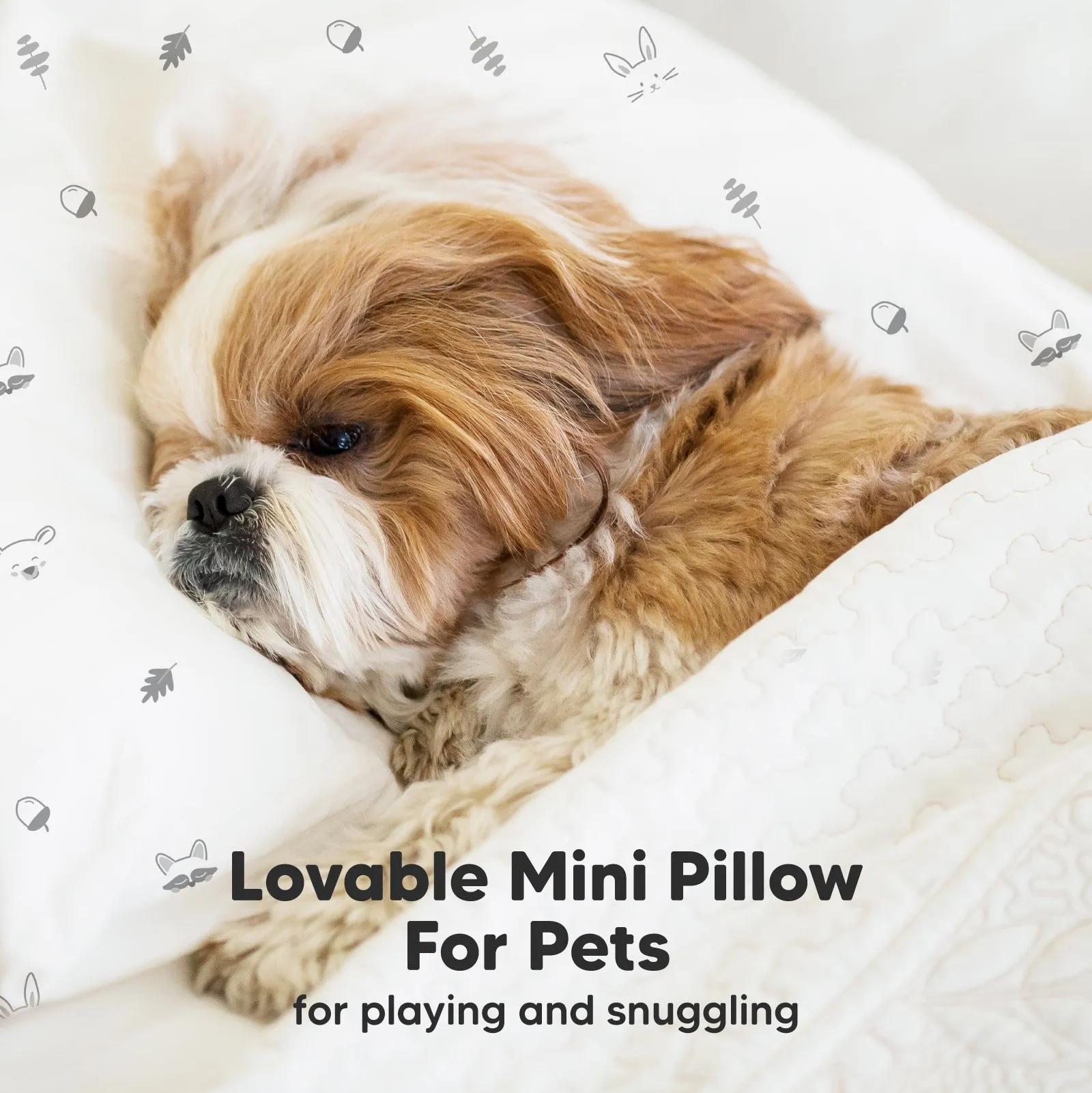 Mini Toddler Pillow With Pillowcase (Fox Tales)