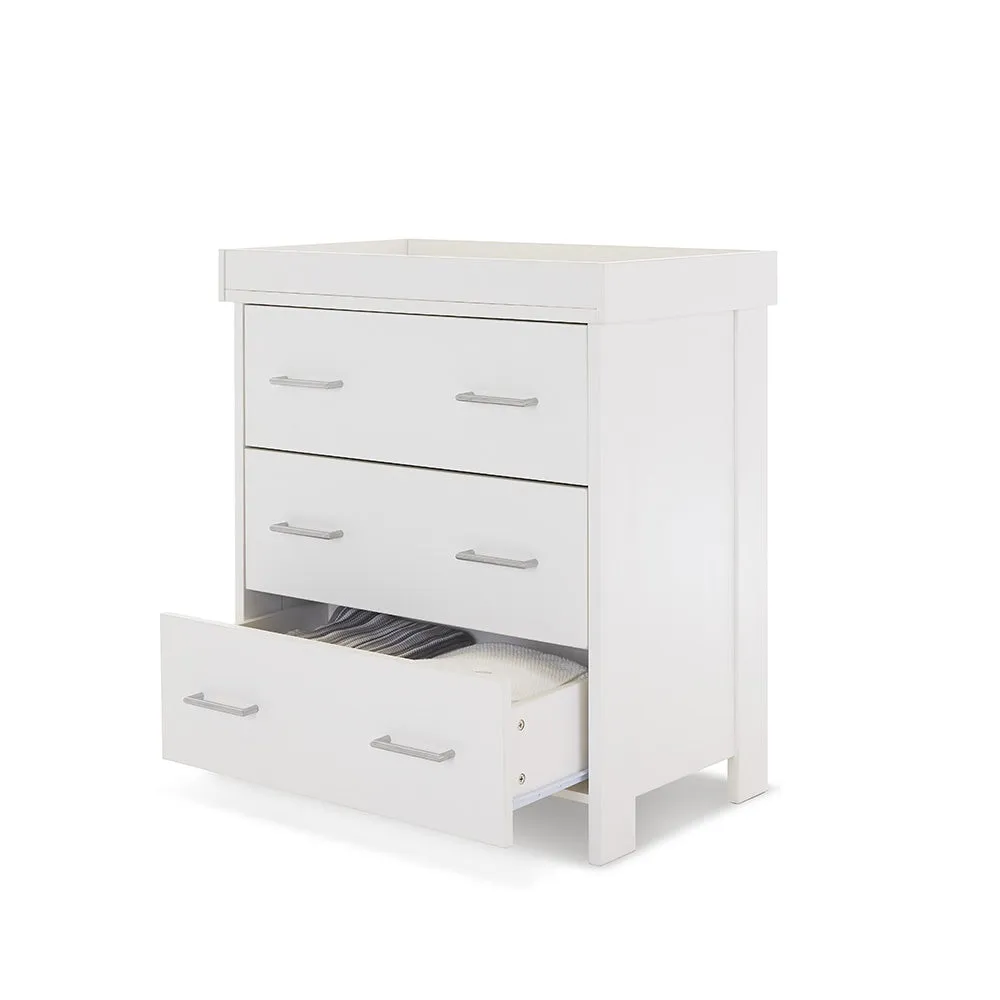 Nika MINI 3 Piece Nursery Room Set - White Wash