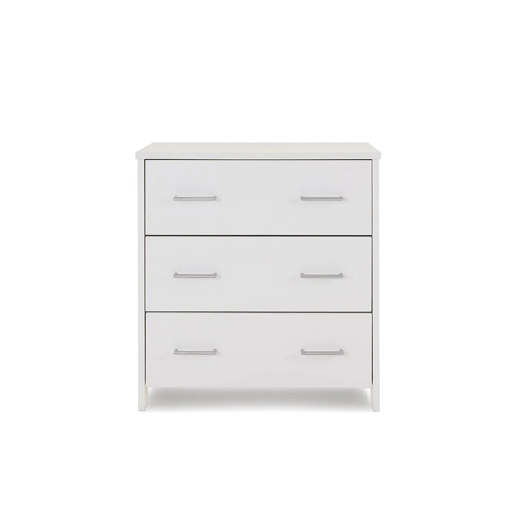 Nika MINI 3 Piece Nursery Room Set - White Wash
