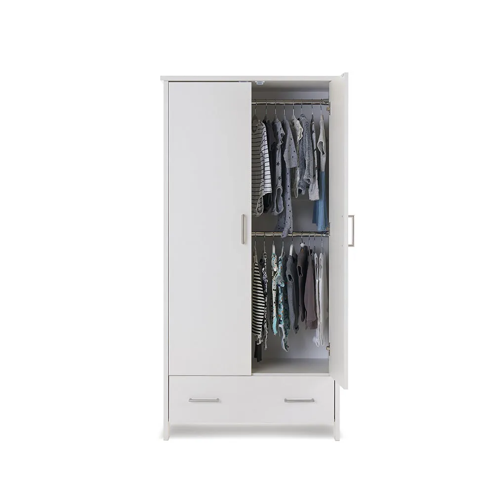 Nika MINI 3 Piece Nursery Room Set - White Wash