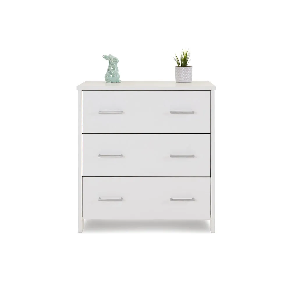Nika MINI 3 Piece Nursery Room Set - White Wash