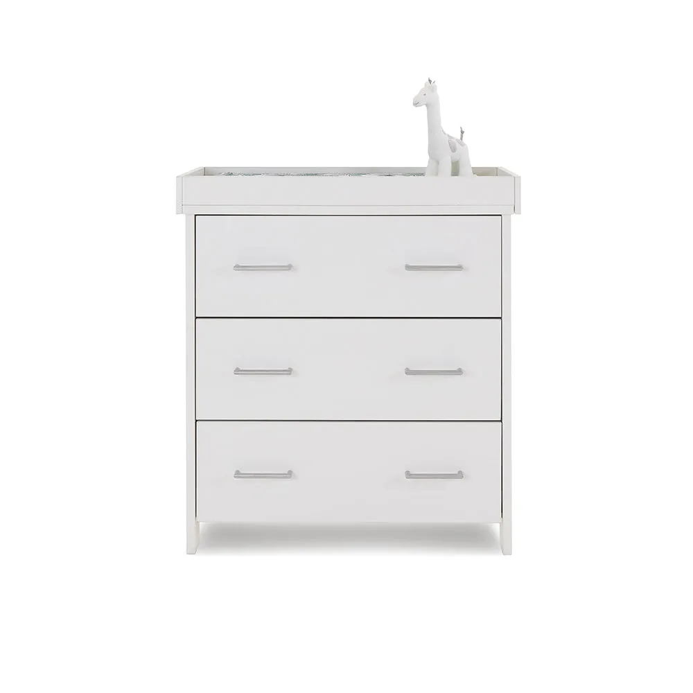 Nika MINI 3 Piece Nursery Room Set - White Wash