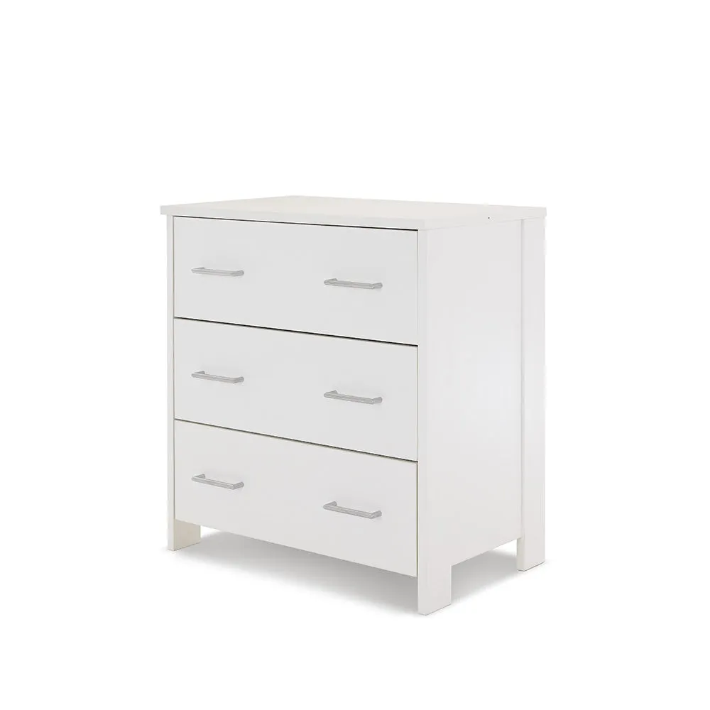 Nika MINI 3 Piece Nursery Room Set - White Wash