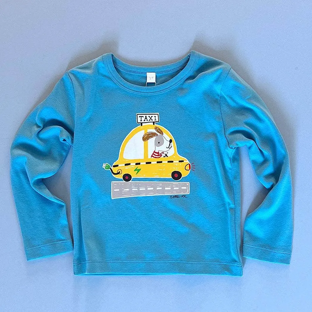 NYC Taxi Baby & Toddler Gift Set – Organic Long Sleeve Tee & Leggings
