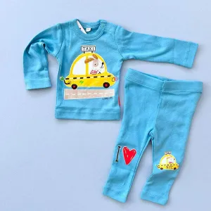 NYC Taxi Baby & Toddler Gift Set – Organic Long Sleeve Tee & Leggings