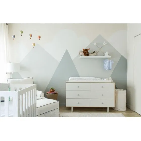 Oeuf NYC Merlin 6 Drawer Dresser Birch