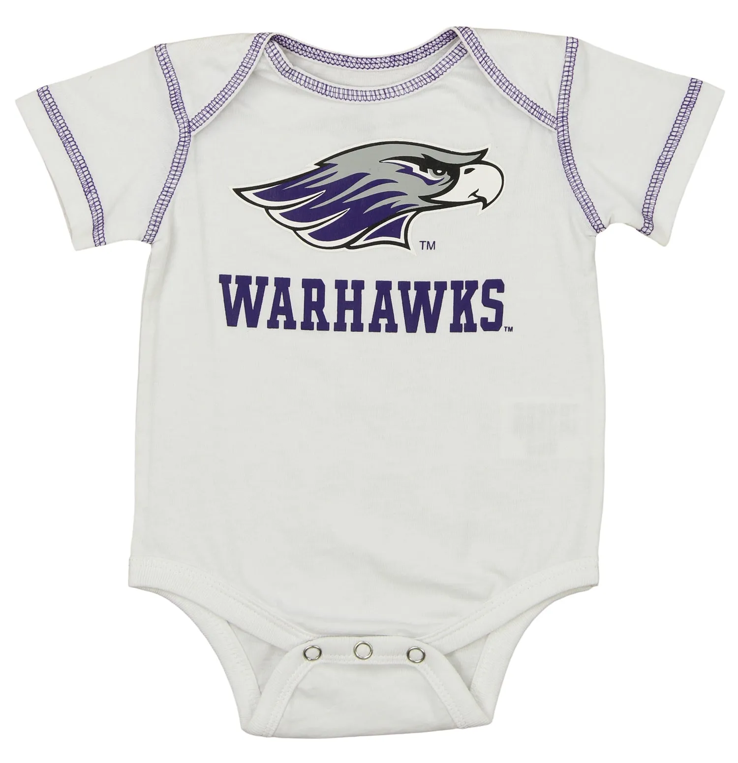 OuterStuff NCAA Infant Wisconsin Whitewater Warhawks 3 Piece Bodysuit Set