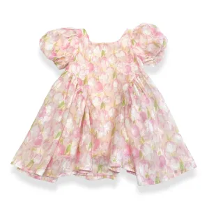 Pink English Floral Dress