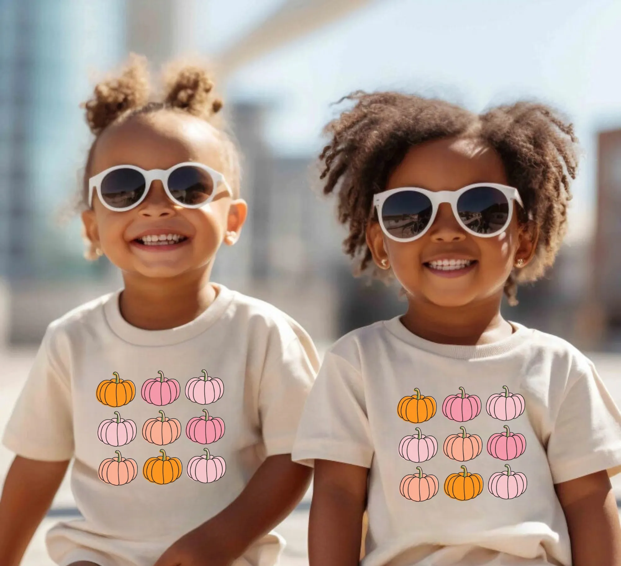 Pink Pumpkin Kids Shirt