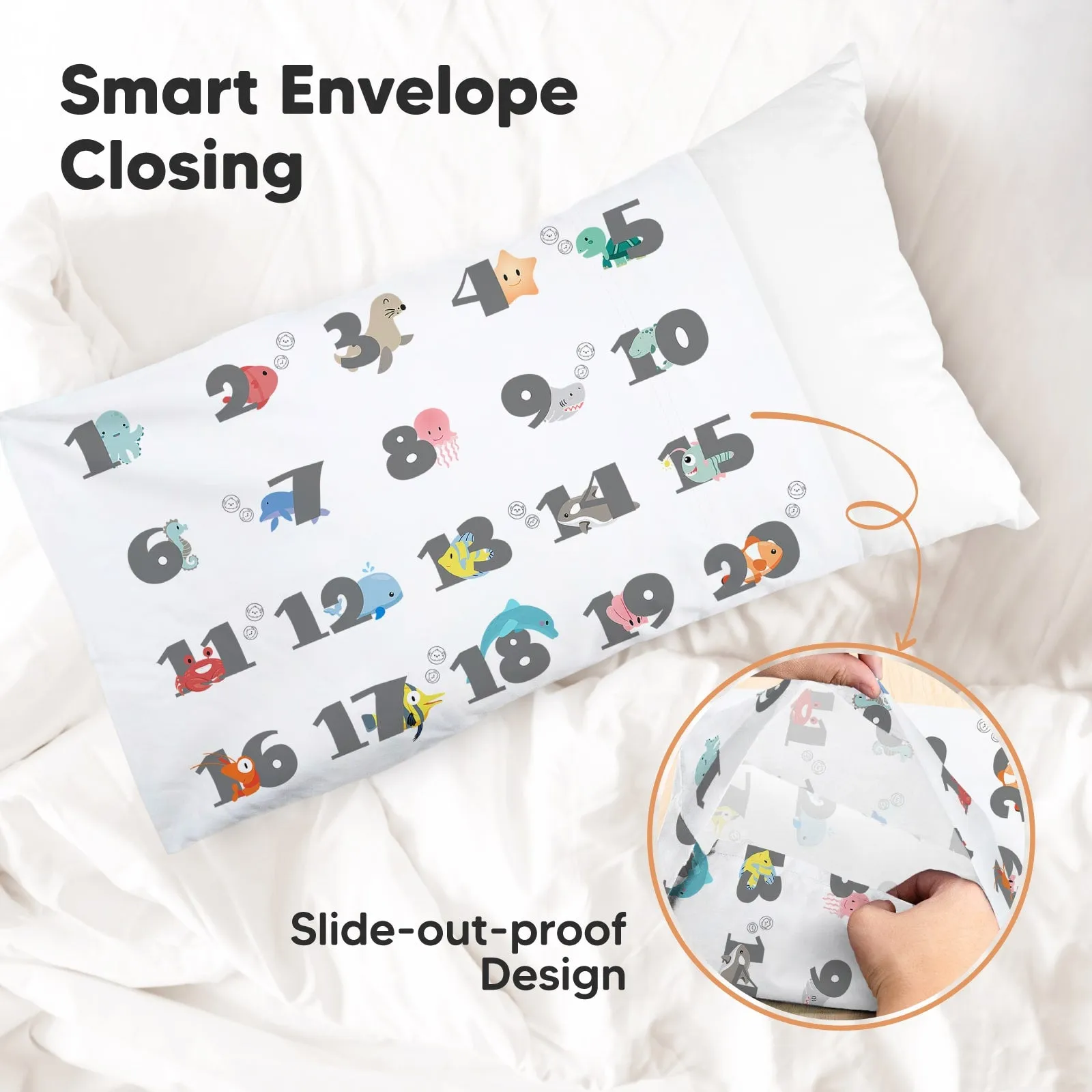 Printed Toddler Pillowcase 13X18" (Kea123)