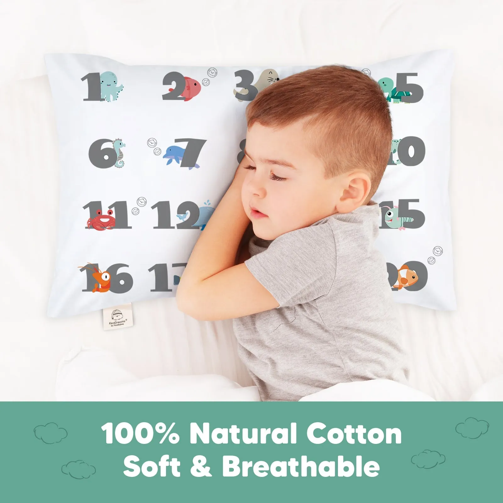 Printed Toddler Pillowcase 13X18" (Kea123)