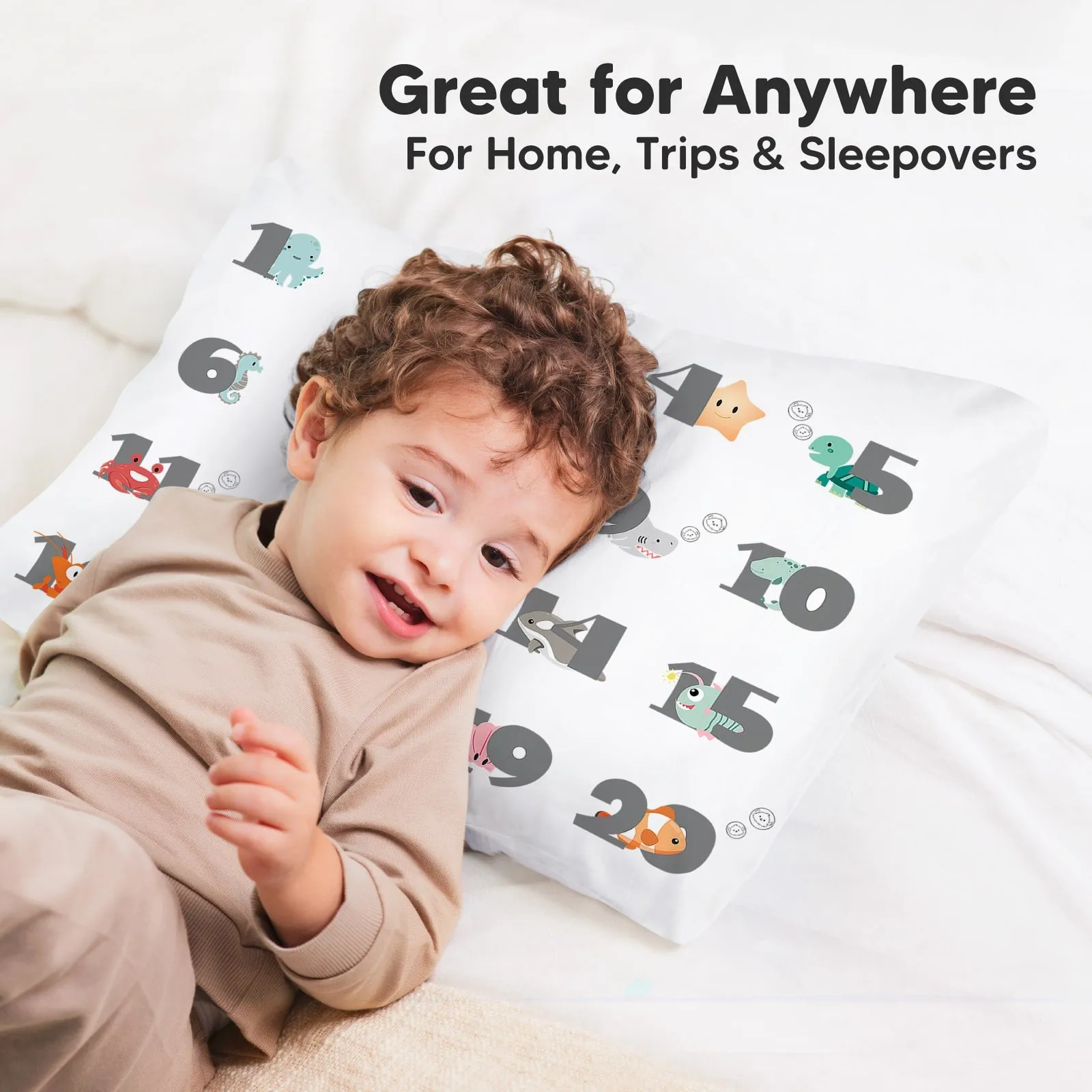 Printed Toddler Pillowcase 13X18" (Kea123)