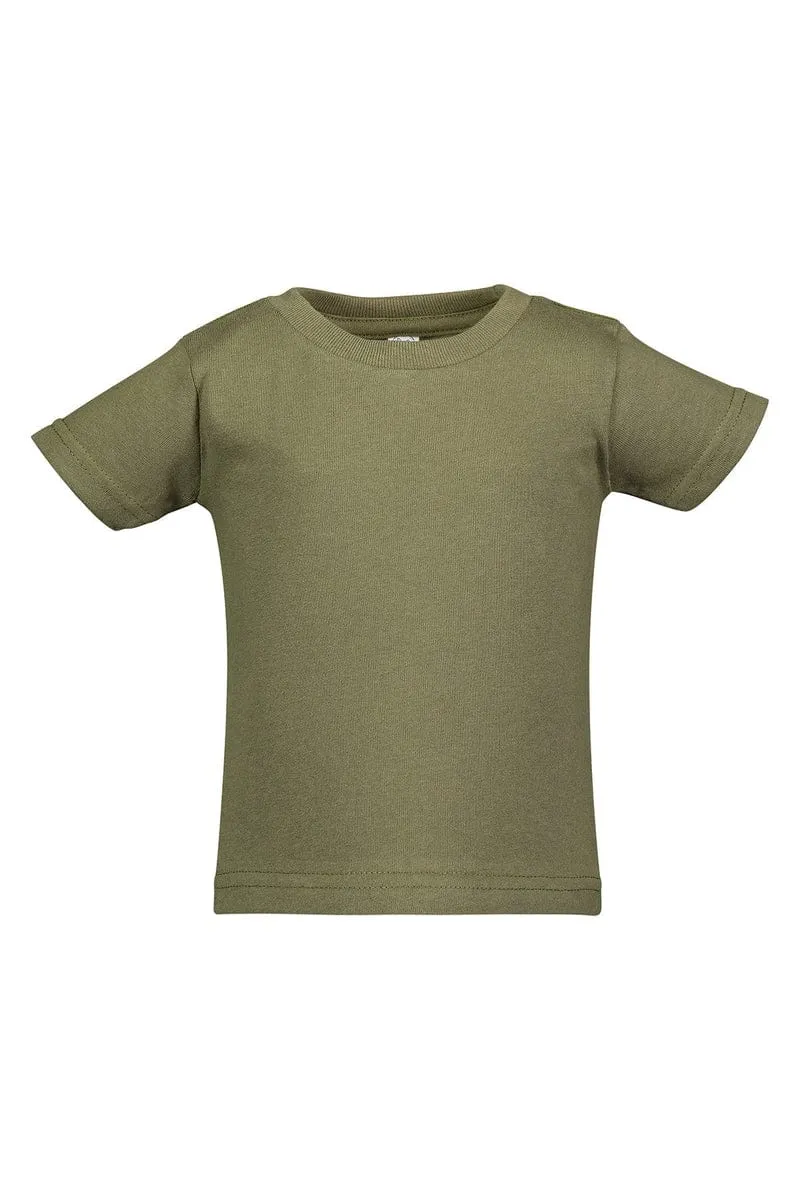 Rabbit Skins 3401: Infant Cotton Jersey T-Shirt, Basic Colors