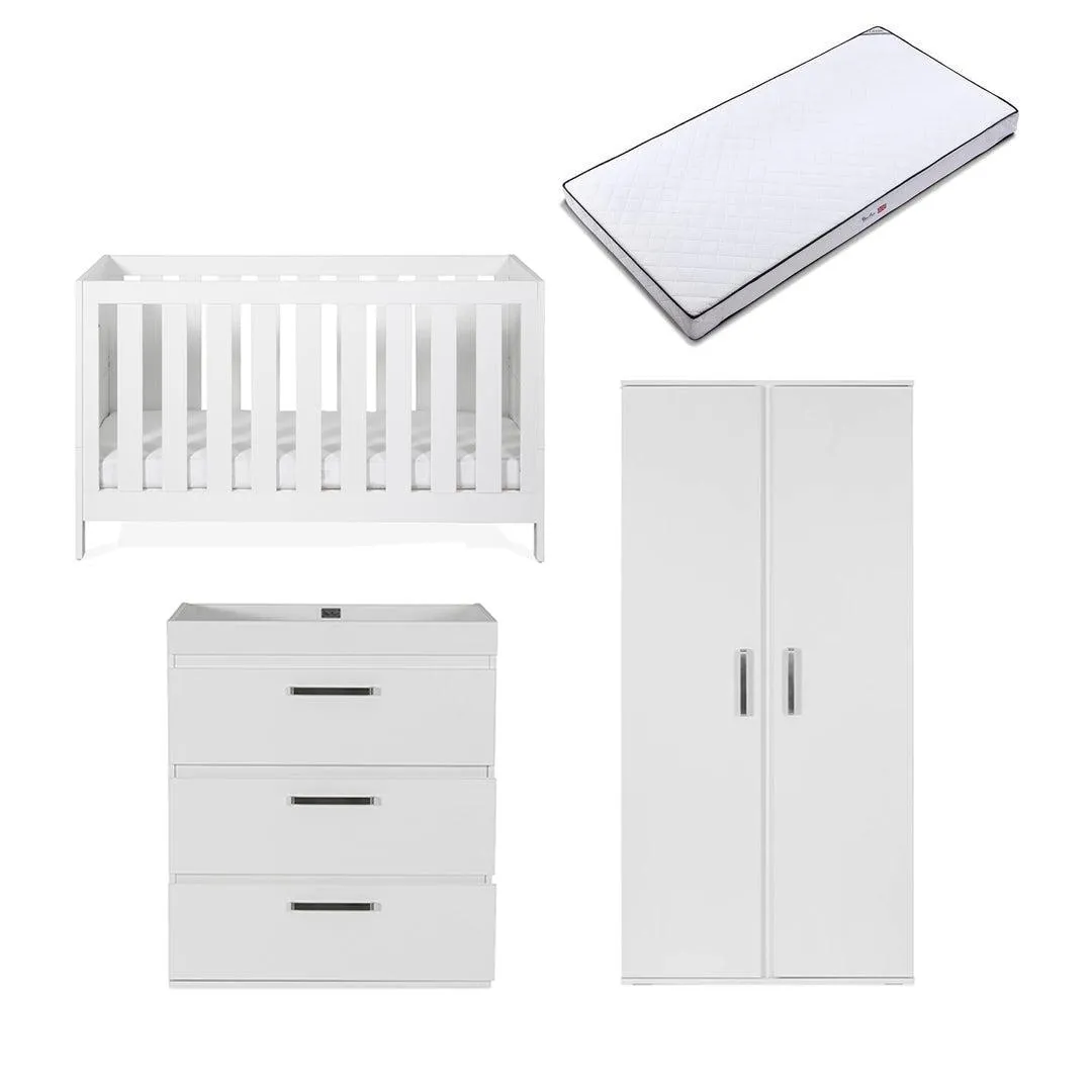 Silver Cross 3 Piece Nursery Set - Finchley White