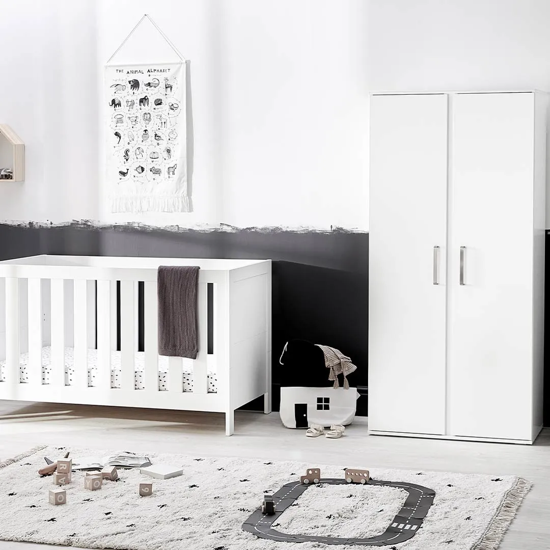 Silver Cross 3 Piece Nursery Set - Finchley White
