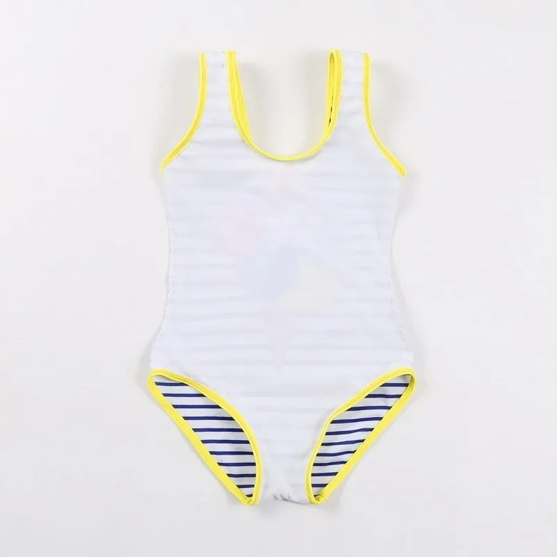 Toddler and Kid Girl's Ice Cream Print Swimsuit