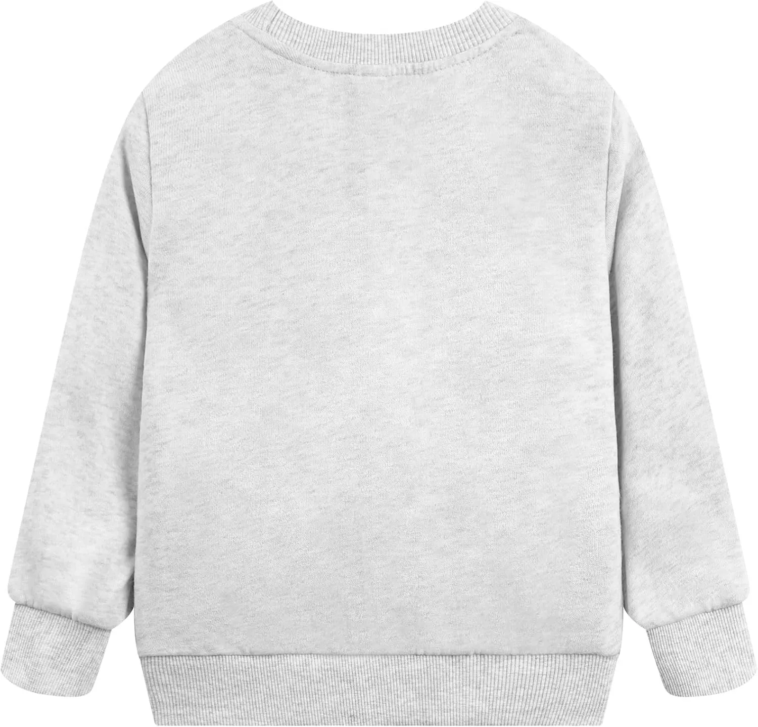 Toddler Boys Girls Christmas Sweatshirts Reindeer Crewneck Fleece Pullover Top Xmas Long Sleeve Winter Clothes 2-7T