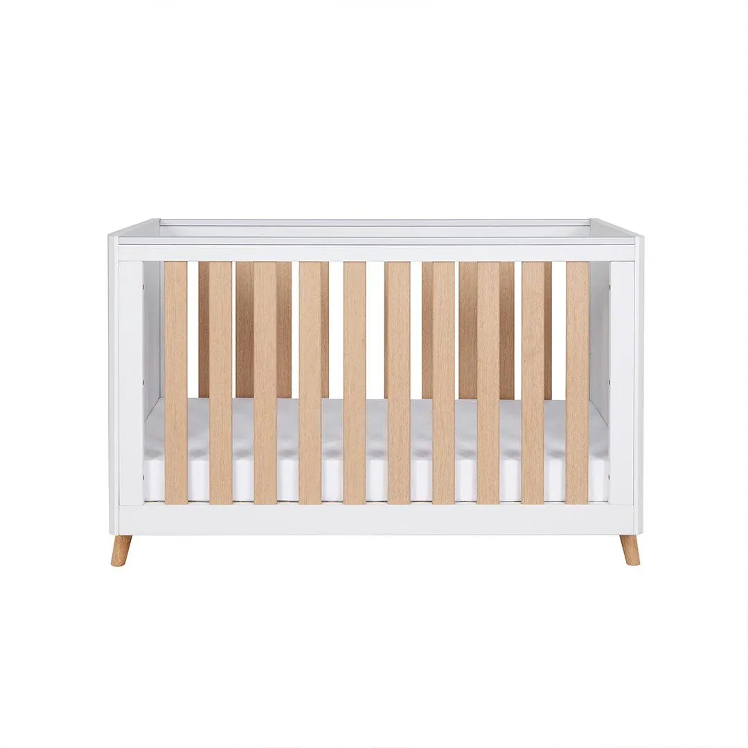 Tutti Bambini Fika Mini 3 Piece Room Set - White/Light Oak
