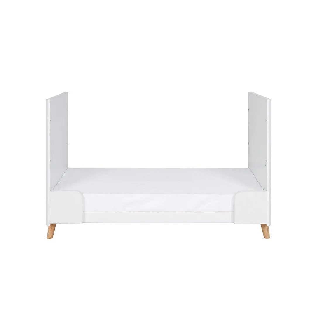 Tutti Bambini Fika Mini 3 Piece Room Set - White/Light Oak