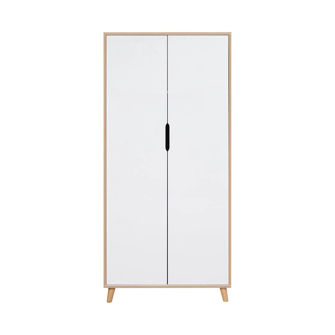 Tutti Bambini Fika Mini 3 Piece Room Set - White/Light Oak