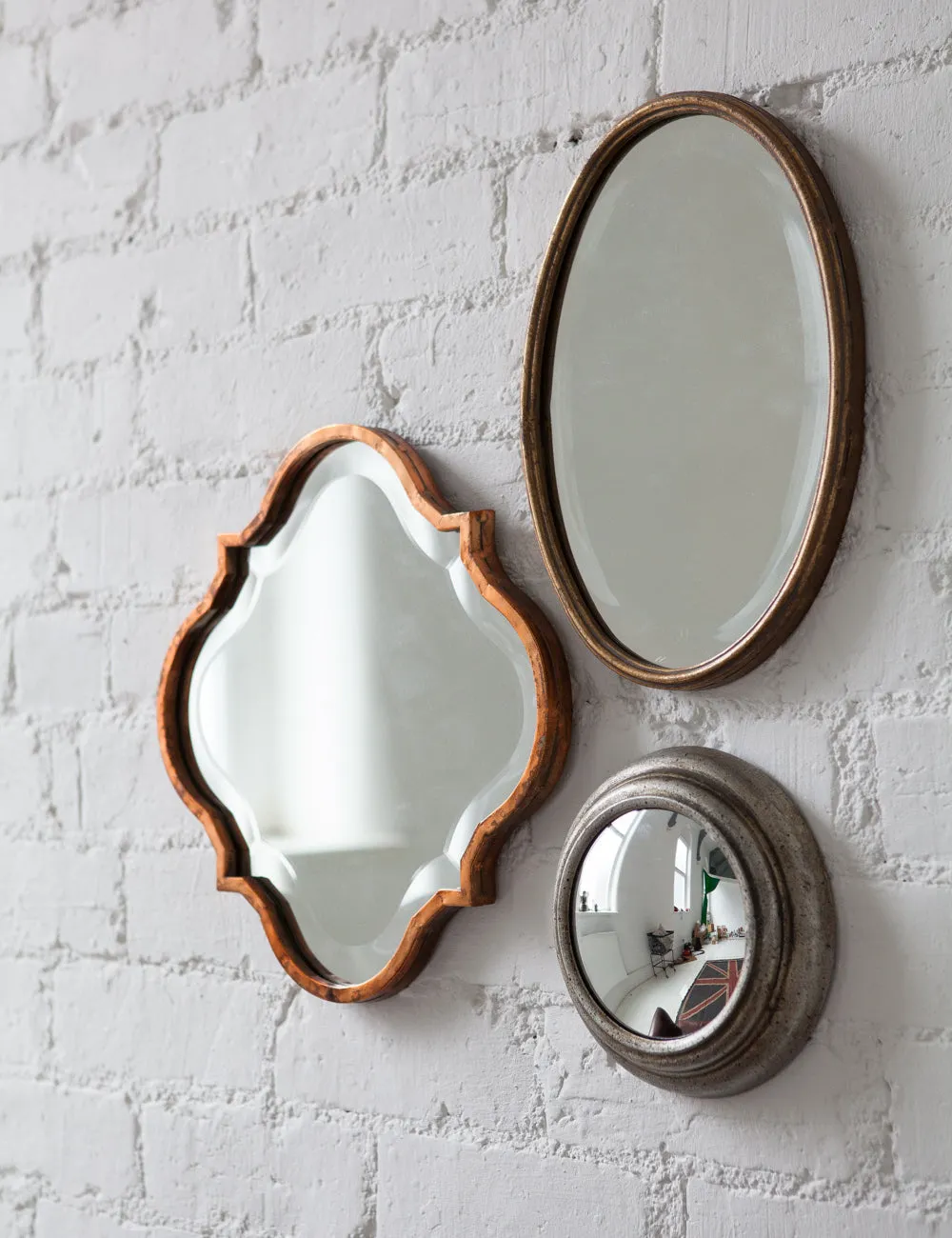 Wave Edged Mirror