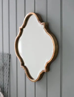 Wave Edged Mirror