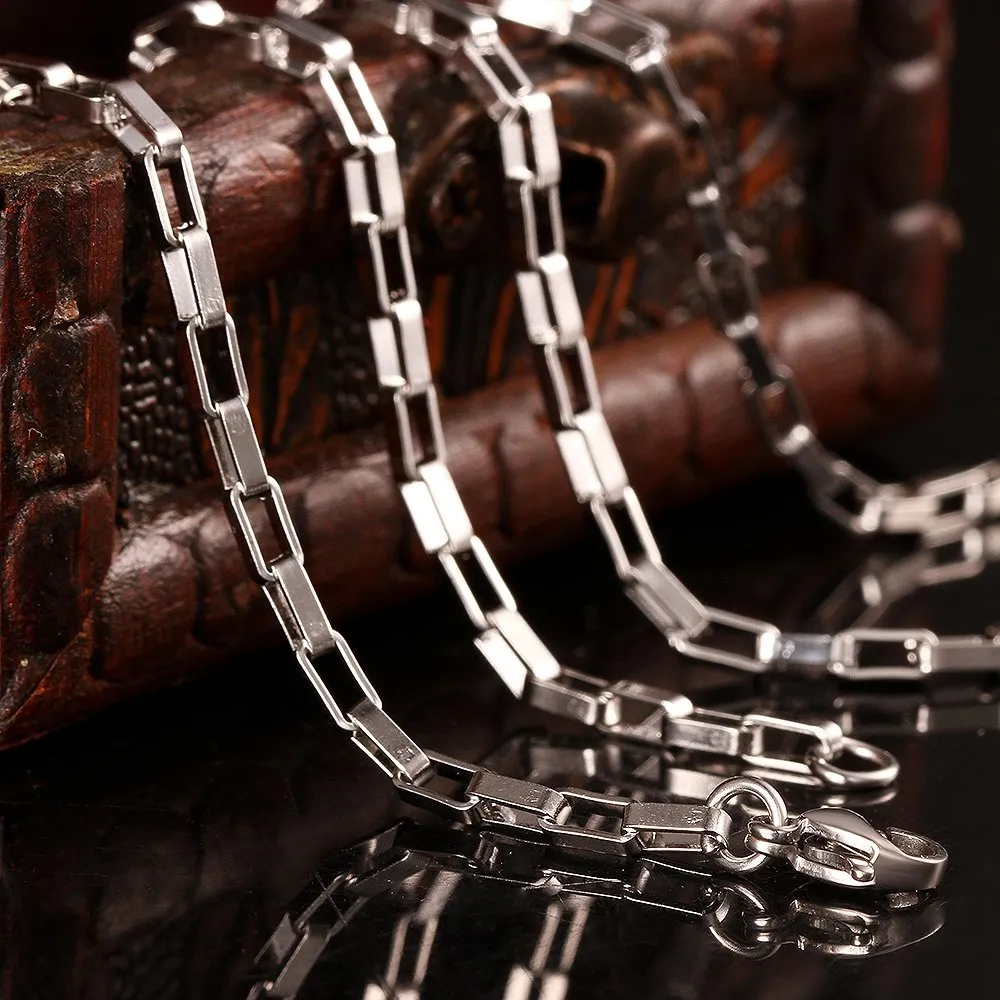 Yellow Chimes Stainless Steel Chain for Men and Boys