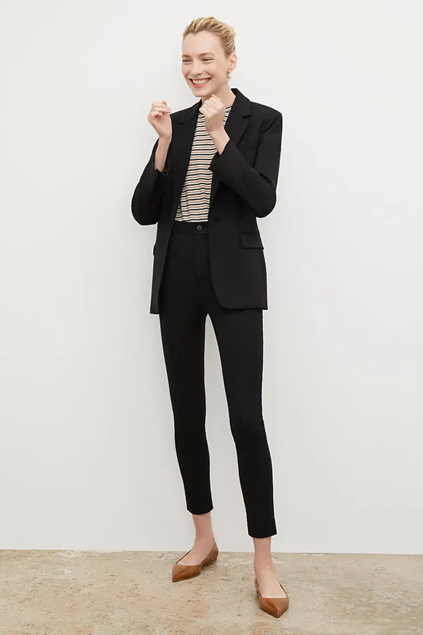 Yiyan Classic Blazer - Wool Twill :: Black