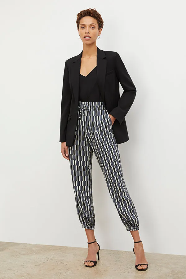 Yiyan Classic Blazer - Wool Twill :: Black